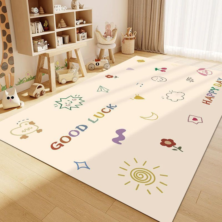 Playful Cartoon-Themed Area Rug