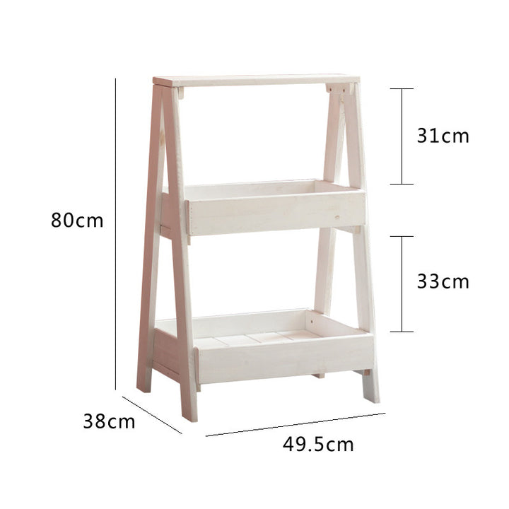 Wooden shelf Kalsten