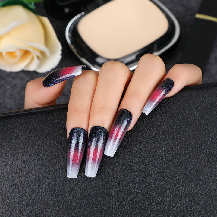 Glamorous artificial nails with gradient Kalsten