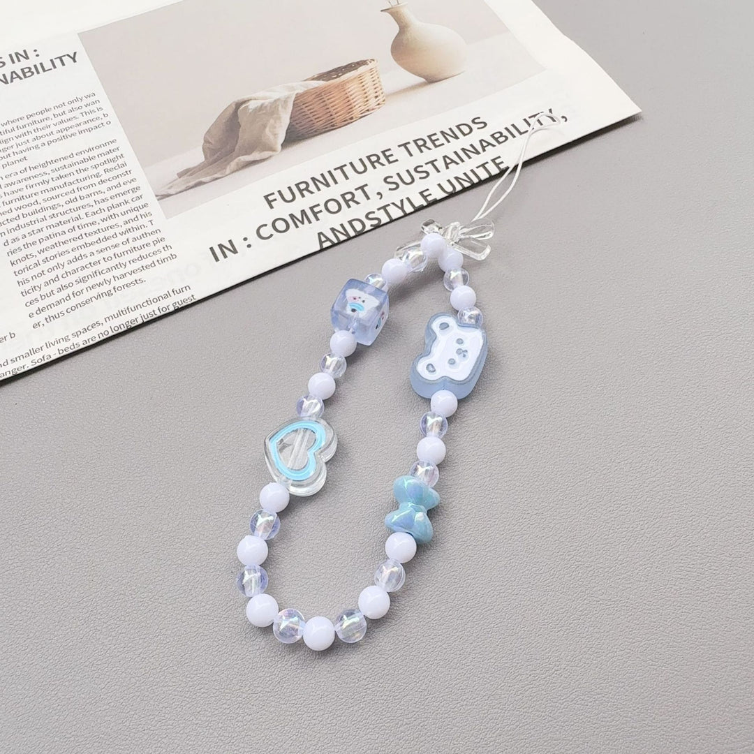 Heart-Shaped Beaded Eyewear Chain Kalsten 1790407502