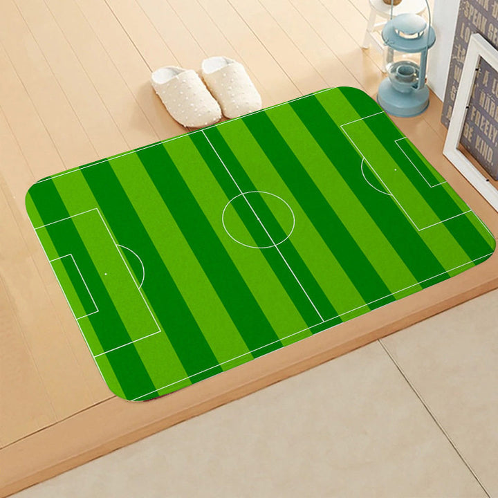 Football-Themed Indoor Mat