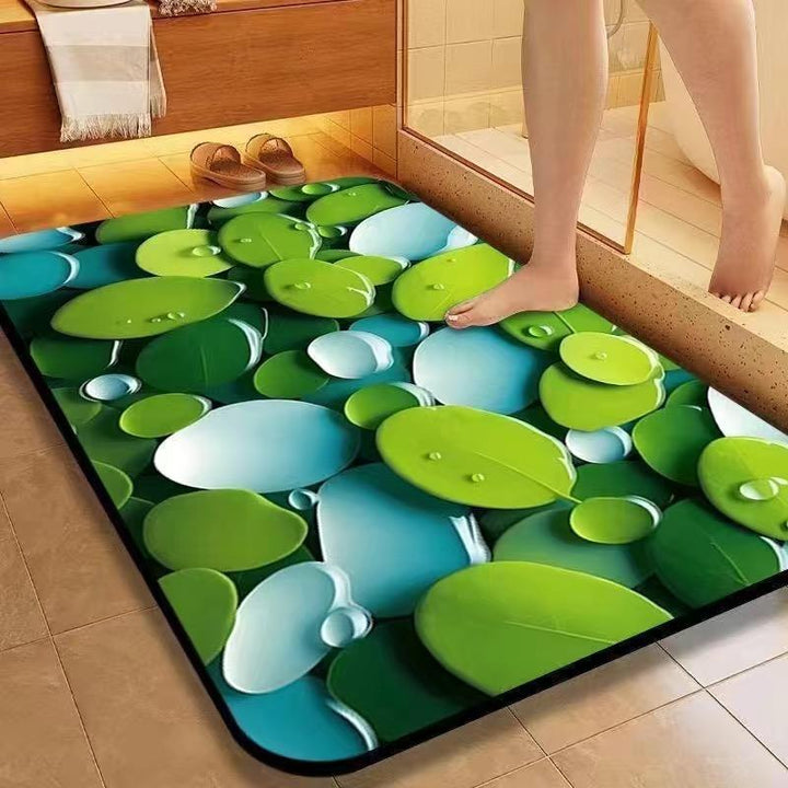 Pebble Design Bath Mat