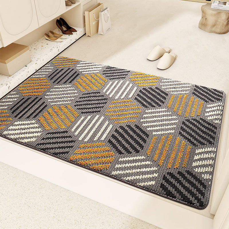 Geometric Pattern Area Rug Kalsten