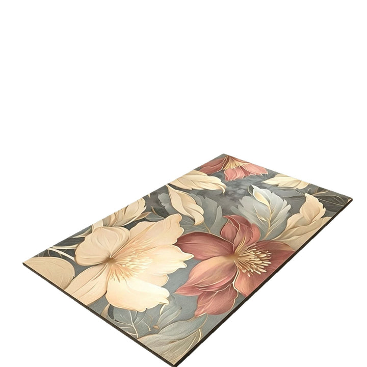 Modern Geometric Bath Mat Kalsten