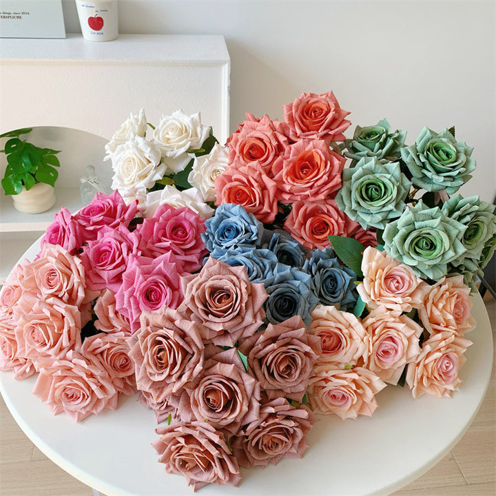 Decorative Faux Rose Bouquet