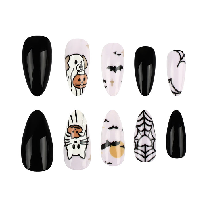 Artistic Halloween-Themed Press-On Nail Collection Kalsten