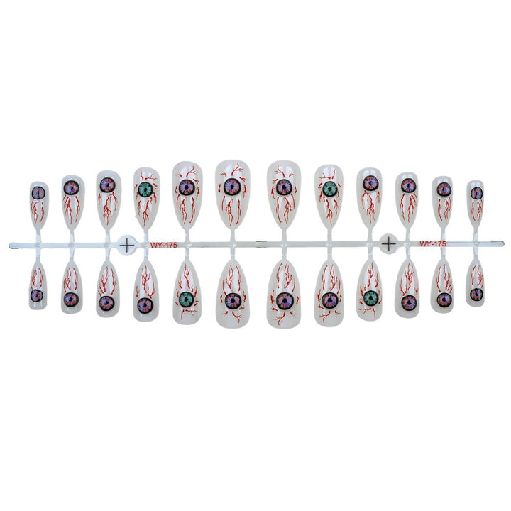 Artistic Eye-Themed Press-On Nail Set Kalsten