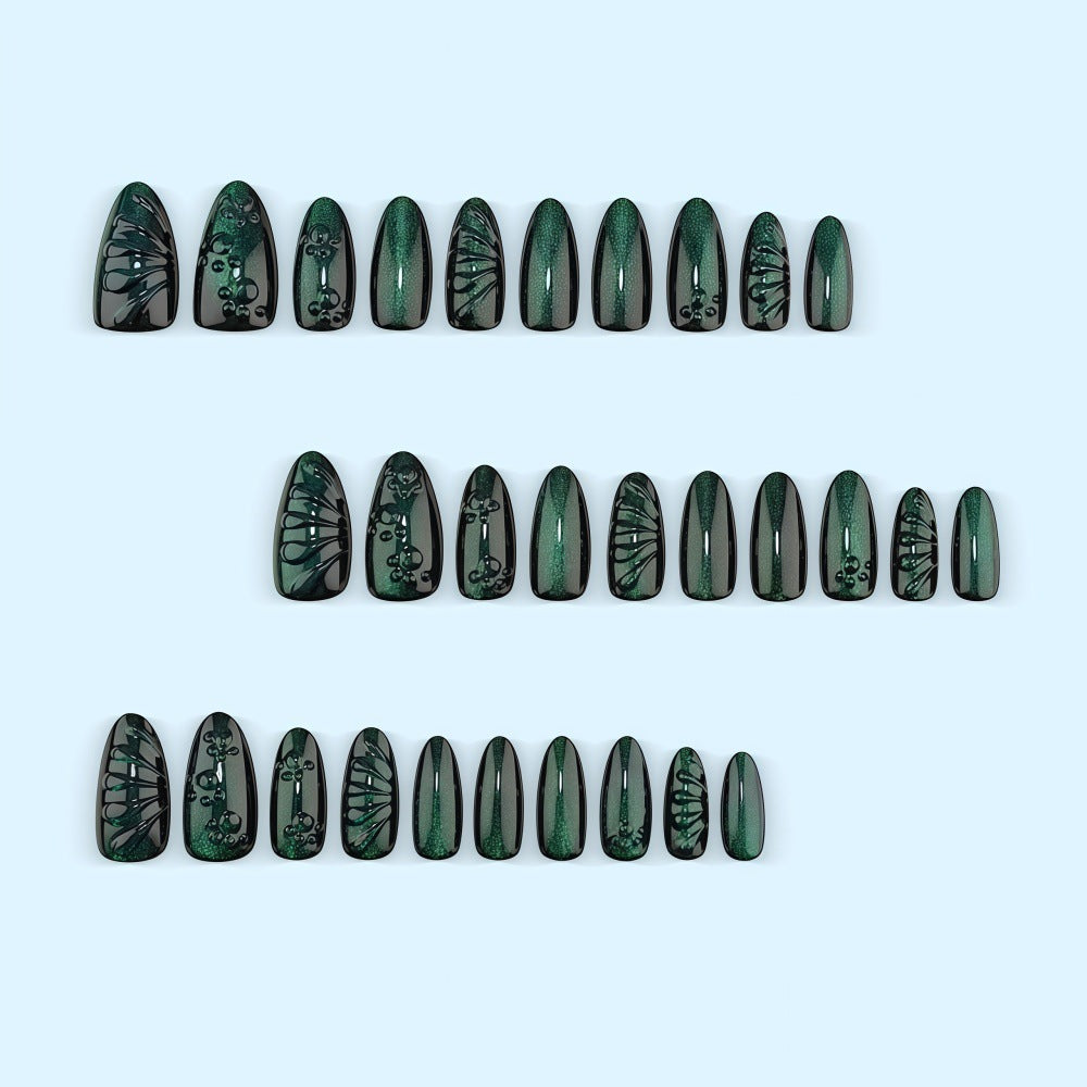 Creative nail art set with stylish 3D effects Kalsten