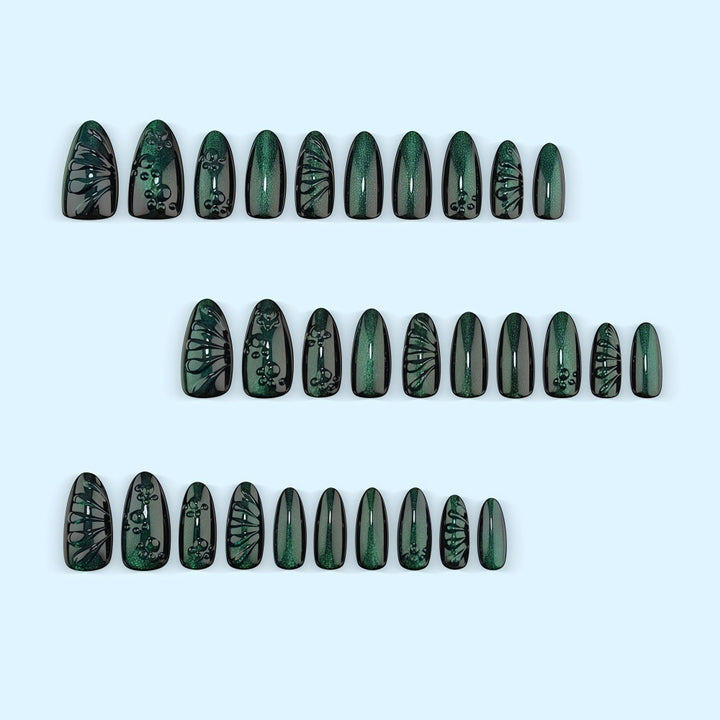 Creative nail art set with stylish 3D effects Kalsten