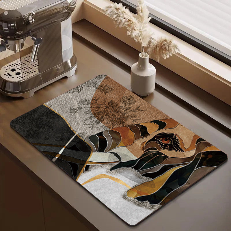 Decorative Kitchen Mat Kalsten