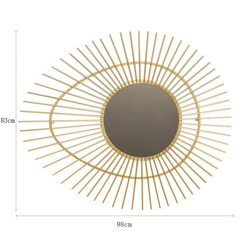 Sunburst Decorative Wall Mirror Kalsten