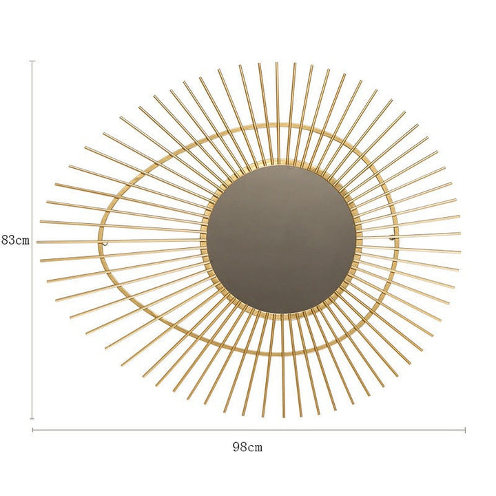 Sunburst Decorative Wall Mirror Kalsten