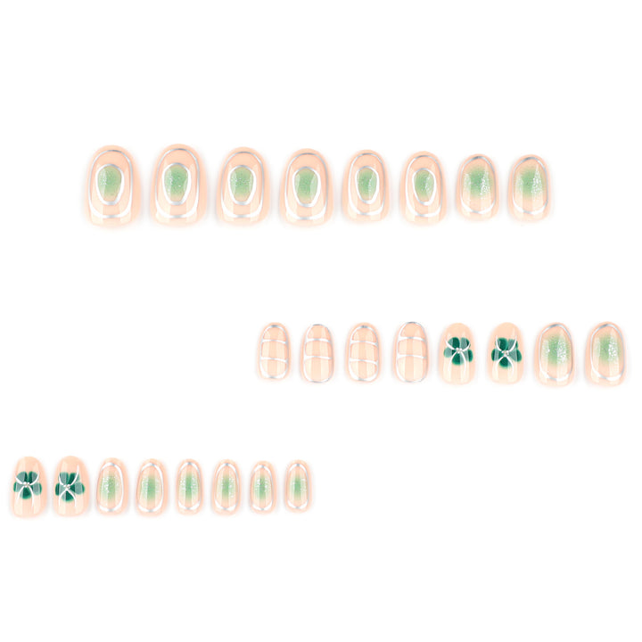 Elegant Nail Art with Floral Design Kalsten
