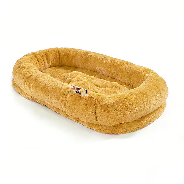 Plush Faux Fur Blanket   Dog Bed