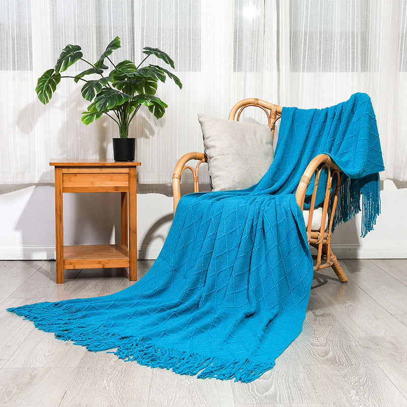 Cozy Knitted Blanket