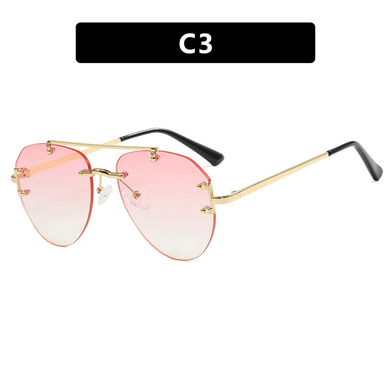 Ladies trendy sunglasses in elegant, polygonal design Kalsten