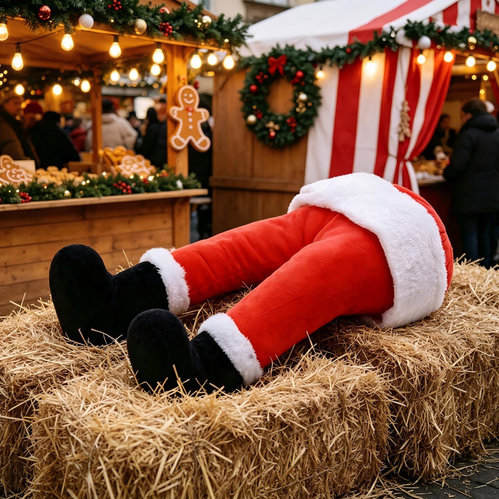 Plush Santa Claus Gloves