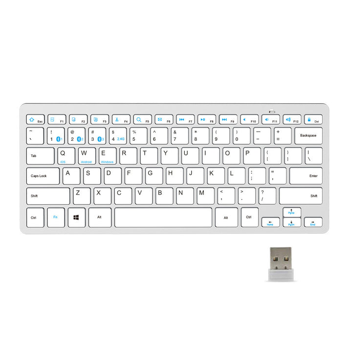 Compact Bluetooth keyboard with multi-system support Kalsten