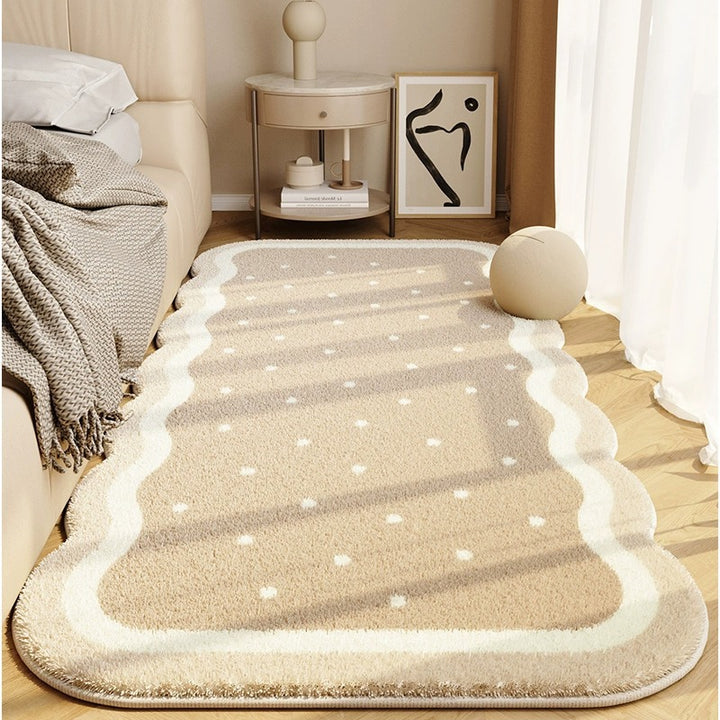 Playful Scalloped Area Rug