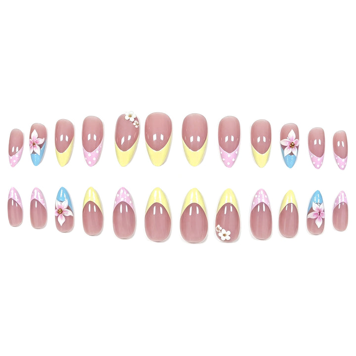 Floral Art Acrylic Nail Enhancements Kalsten 1789915666