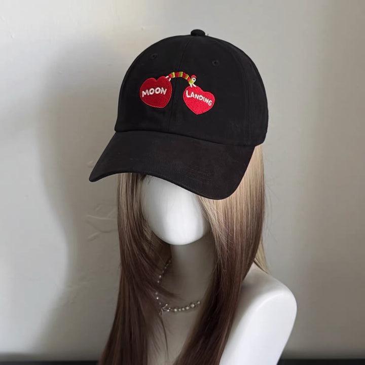 Embroidered Character Baseball Cap