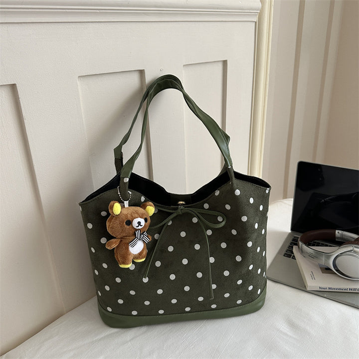 Playful Polka Dot Tote Bag