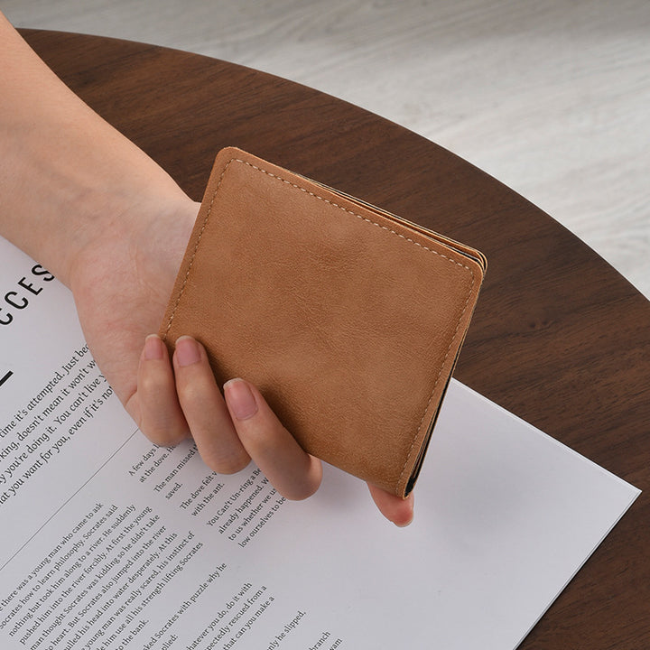 Compact Leather Travel Wallet Kalsten