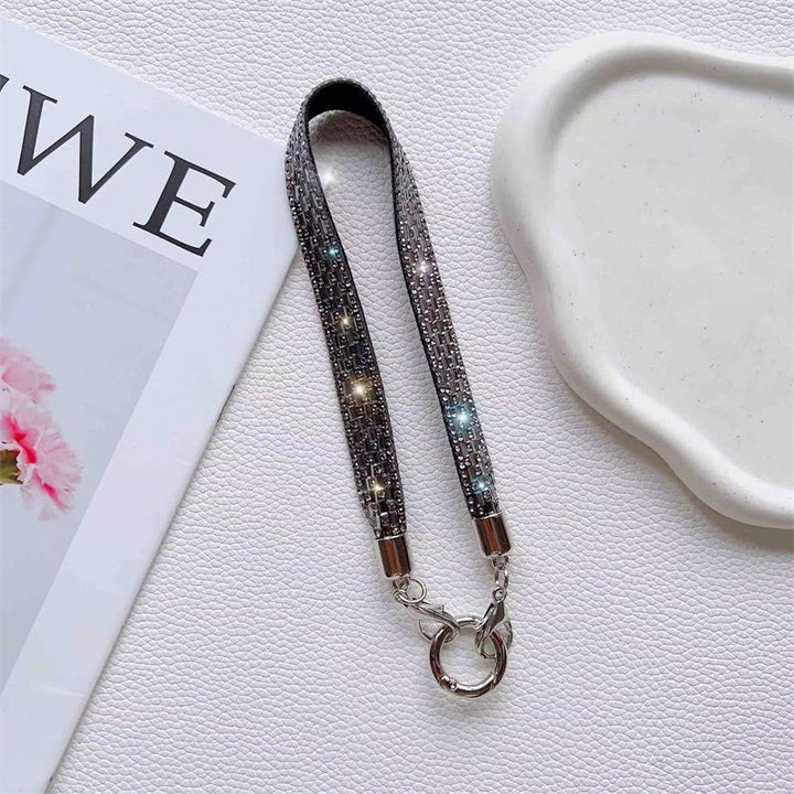 Decorative Rhinestone Phone Lanyard Kalsten