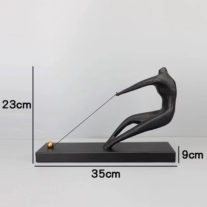 Elegant Abstract Figurative Sculpture