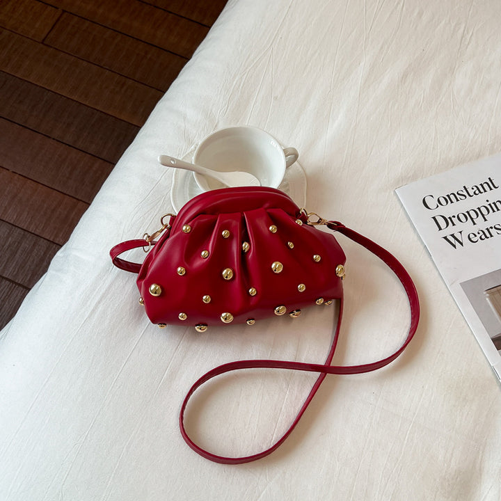 Decorative Studded Clutch Bag