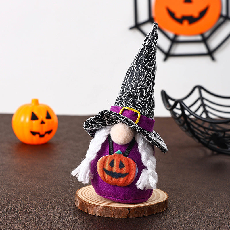 Decorative Halloween Gnome Figure Kalsten