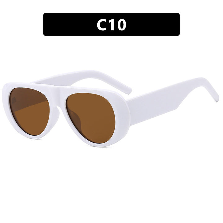 Women's fashionable sunglasses with futuristic design and polarized lenses Kalsten