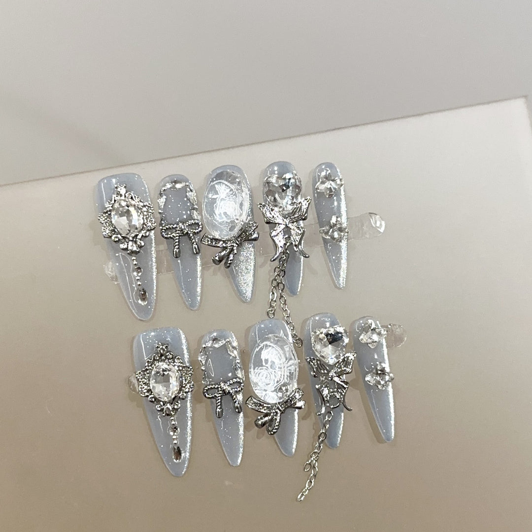 Decorative Rhinestone Nail Art Set