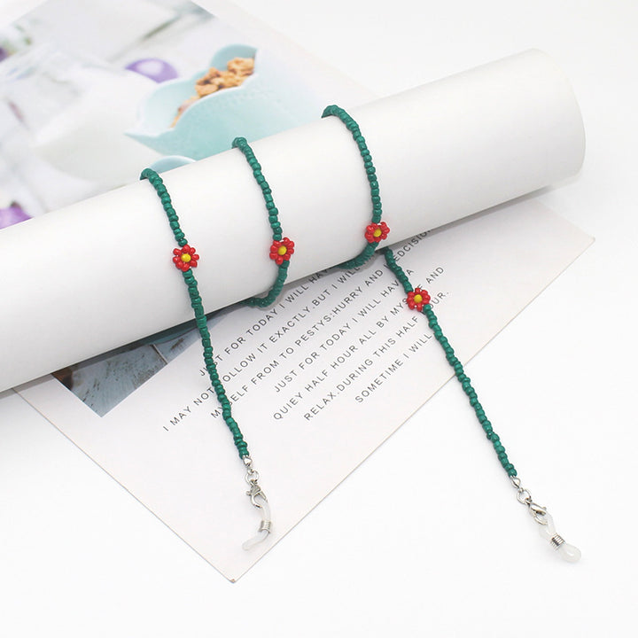 Floral Beaded Eyewear Chain Kalsten