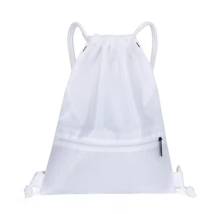 Honeycomb Patterned Drawstring Gym Bag Kalsten