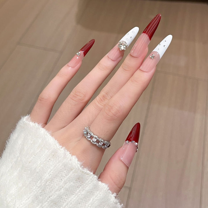 Luxury Stiletto Press-On Nail Design Kalsten