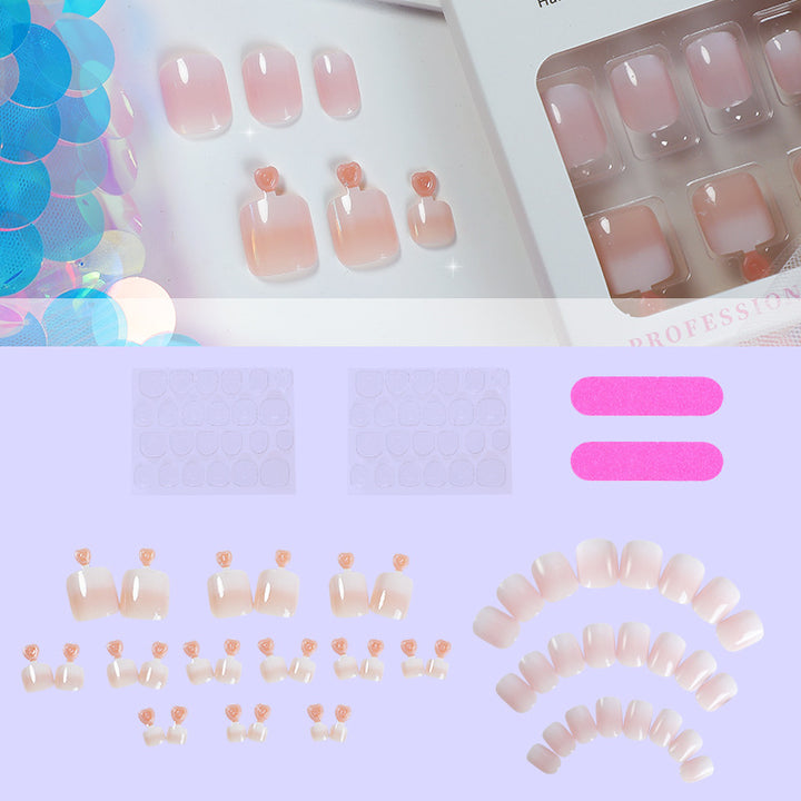 Artificial nail set with elegant shapes and smooth finish Kalsten