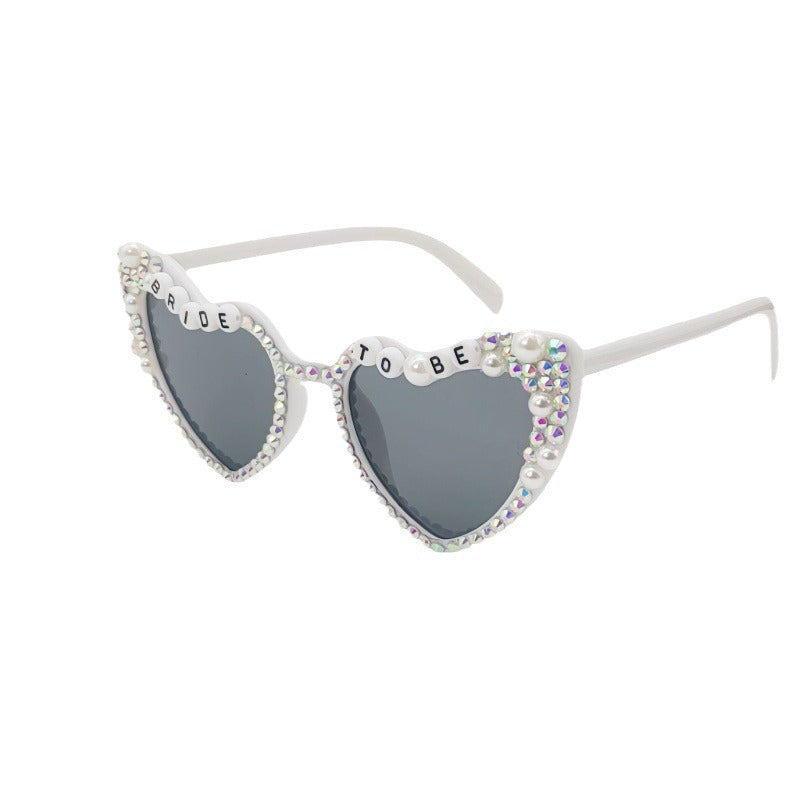 Heart-Shaped Bridal Sunglasses Kalsten