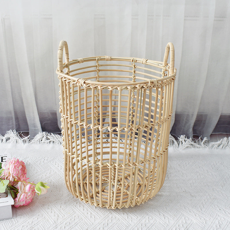 Decorative Wicker Storage Bin Kalsten