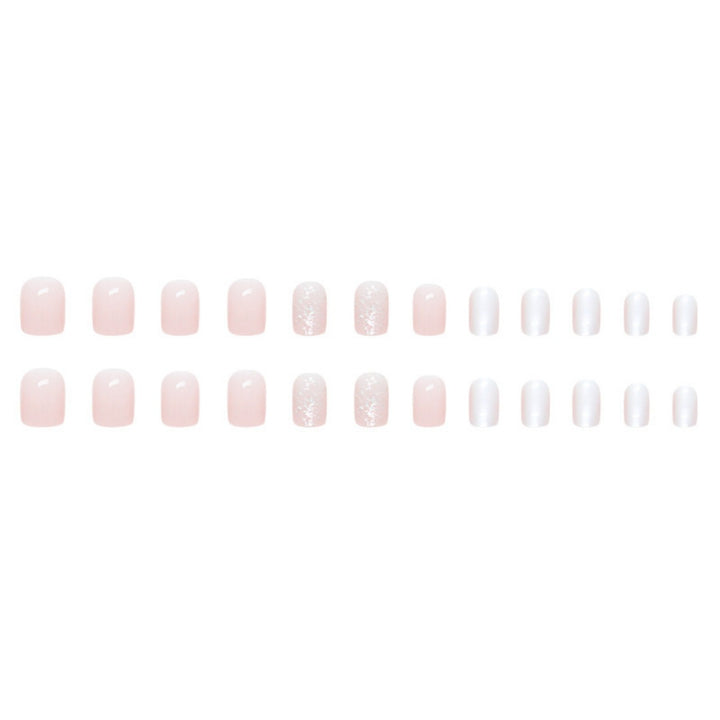 Elegant Glossy Press-On Nail Set Kalsten