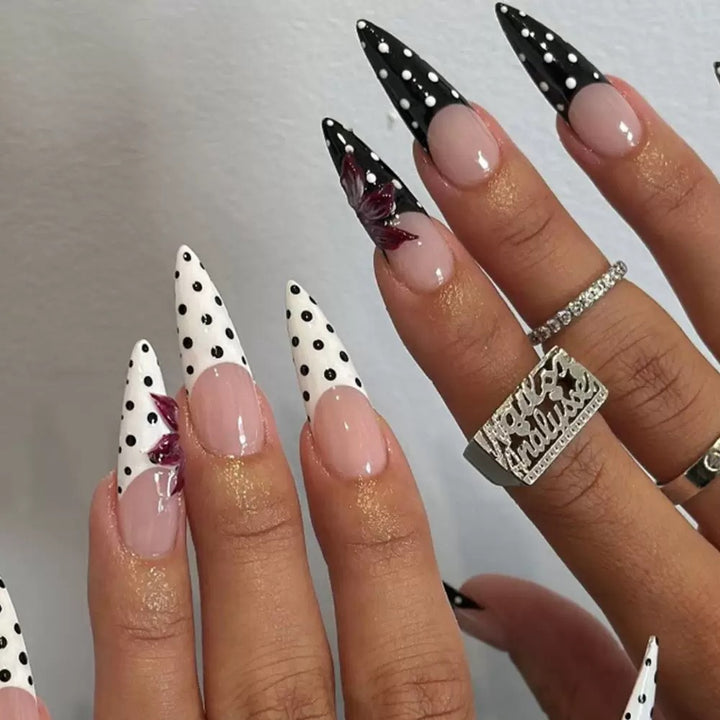 Artistic Stiletto Nail Art Extensions Kalsten 1787913641