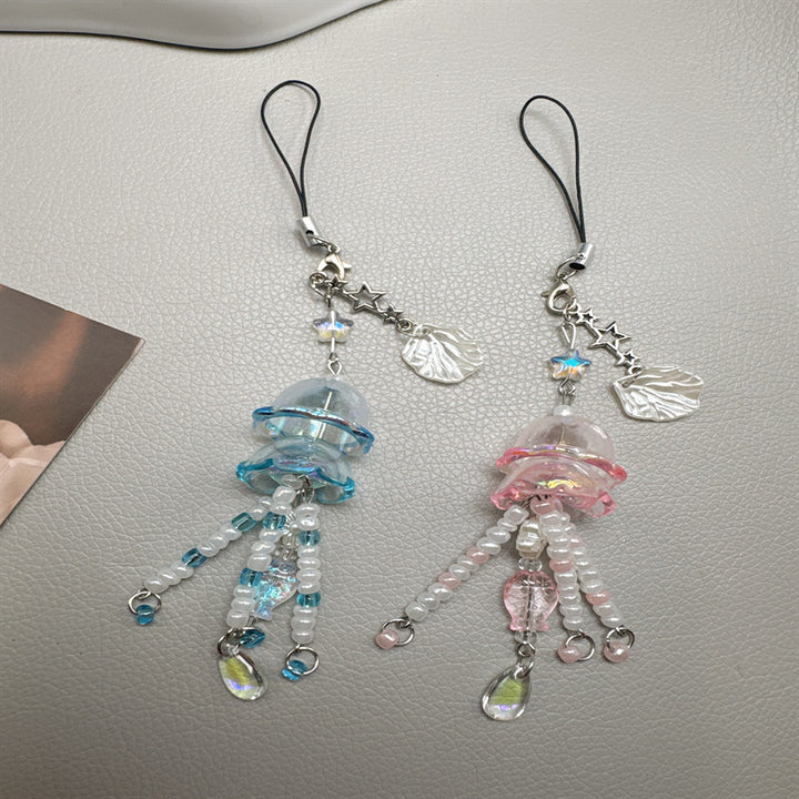 Decorative Jellyfish Charm Phone Strap Kalsten