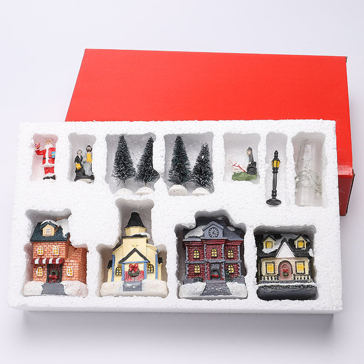 Christmas Village Decoration Set Kalsten
