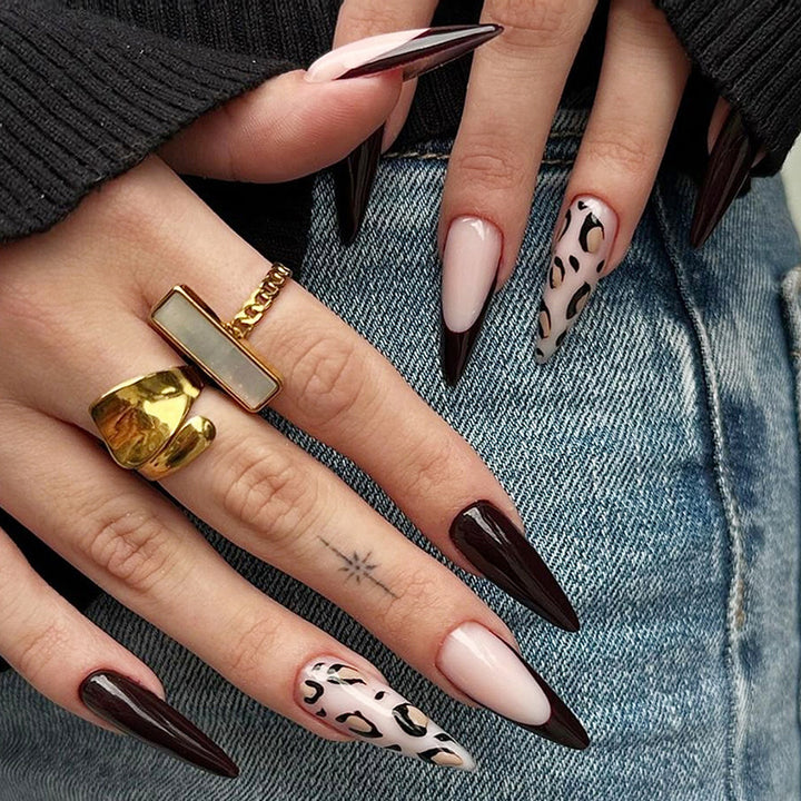 Elegant Stiletto Press-On Nail Set Kalsten