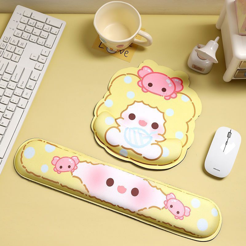Cute Cartoon-Themed Gel Wrist Support Pad