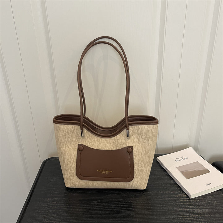 Minimalist Leather Tote Bag
