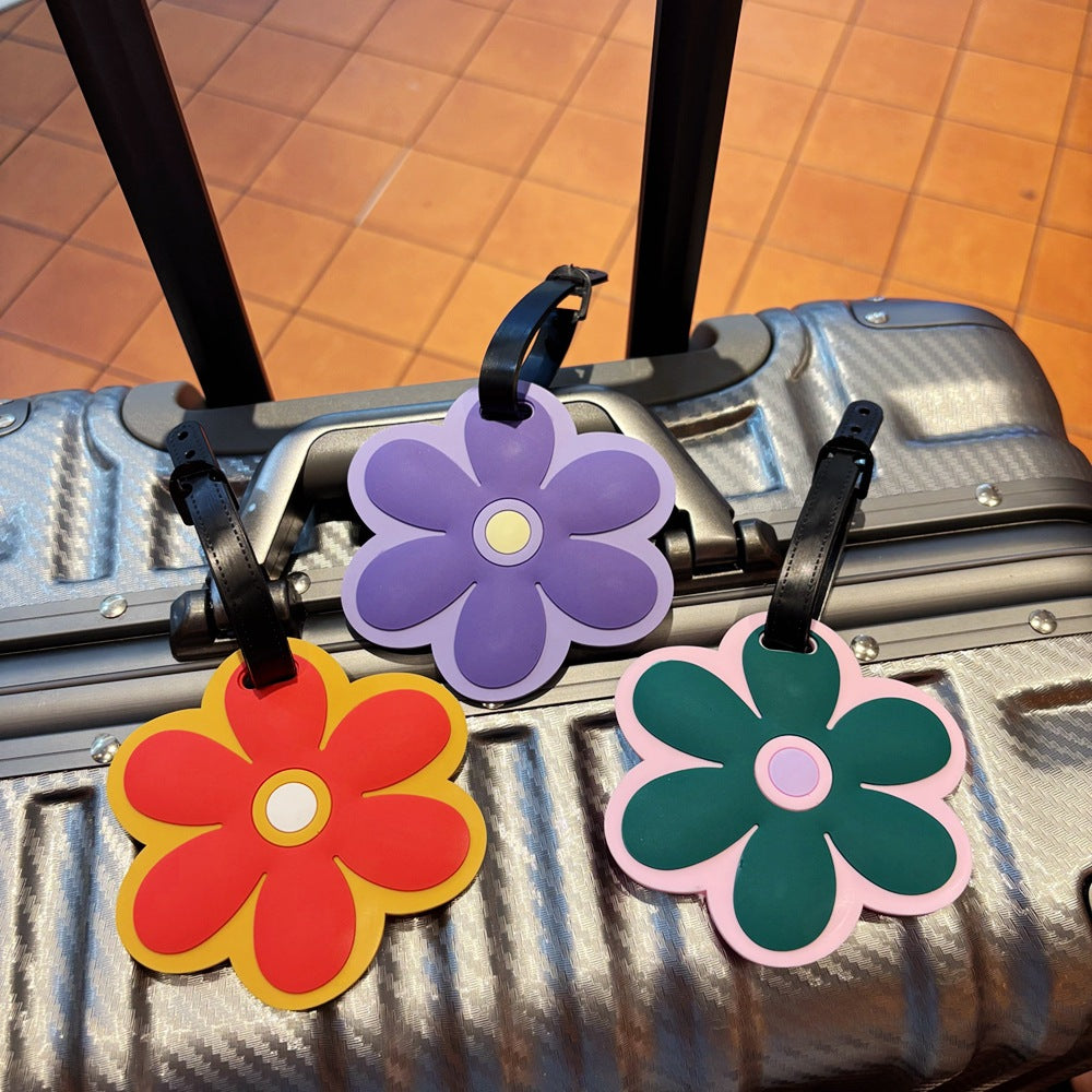 Floral Silicone Luggage Tag Kalsten