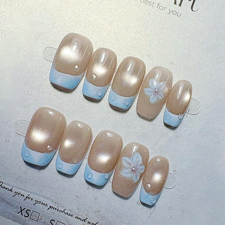 Decorative Press-On Nail Set Kalsten