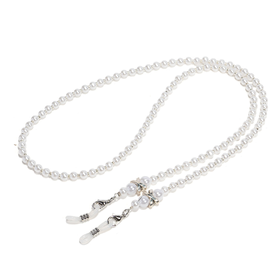 Elegant Pearl Beaded Eyewear Chain Kalsten