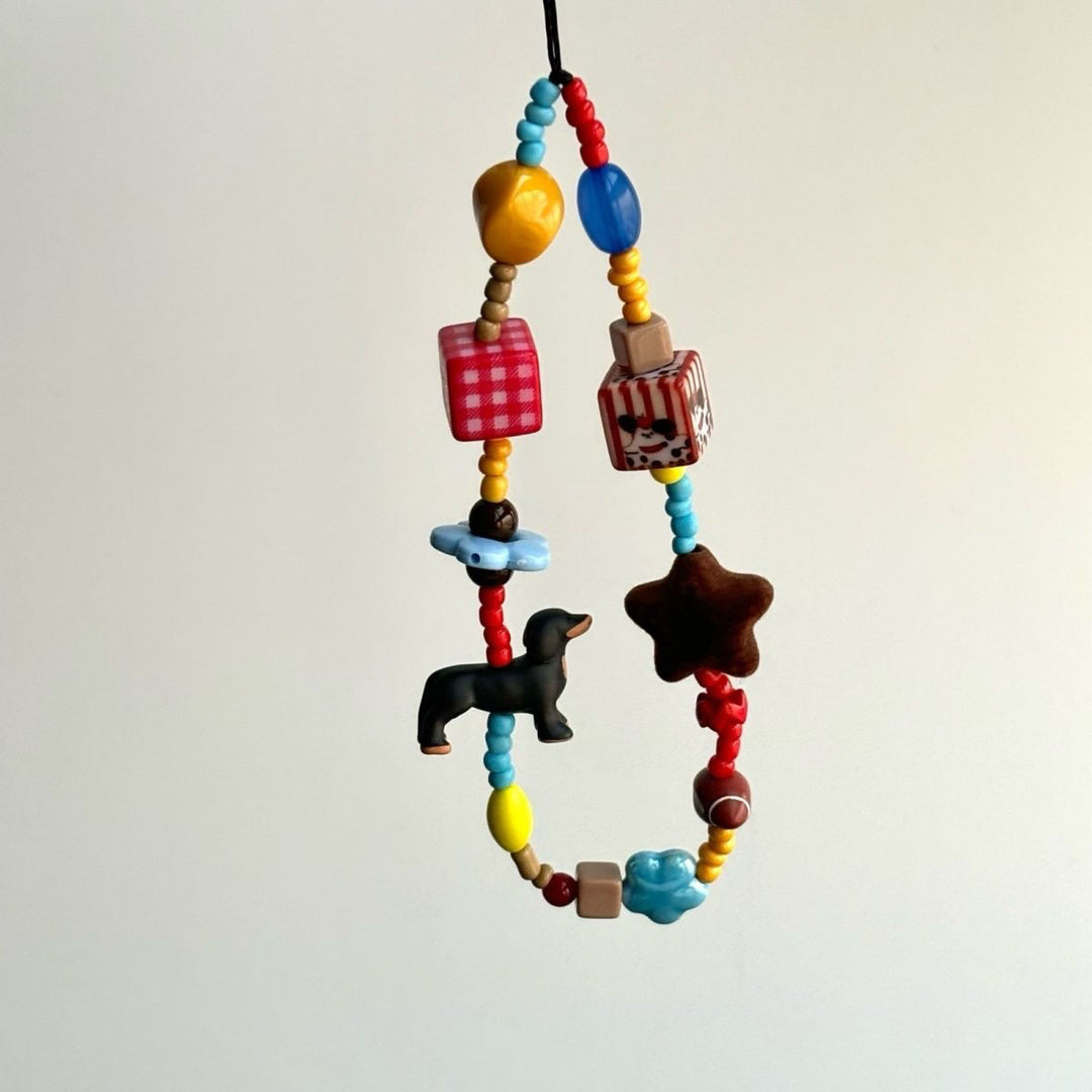 Playful Themed Beaded Necklace Kalsten